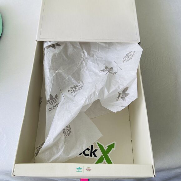 Adidas Continental 80 ARIZONA GREEN TEA FU7788 2019 Size 9 Rare Cherry Blossom - Picture 12 of 16